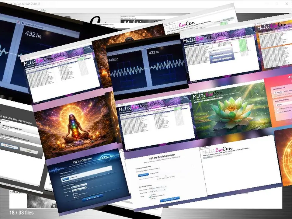 432 Hz Binaural Converter