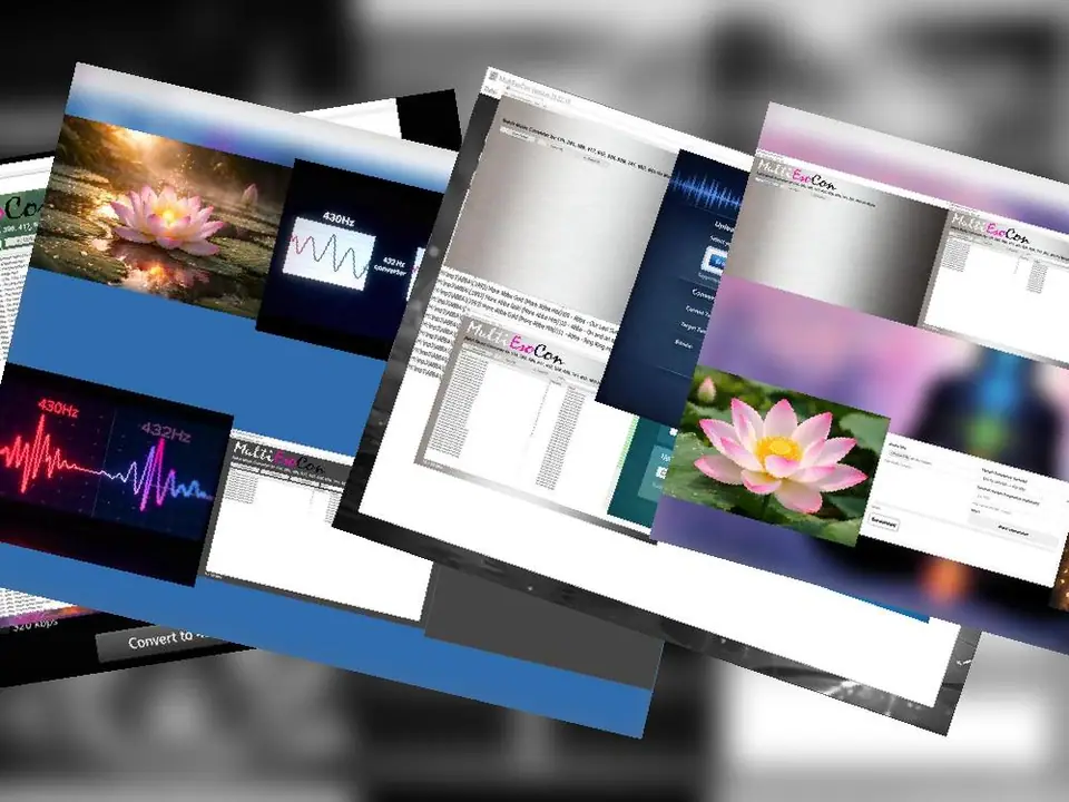432 Hz Converter Desktop App