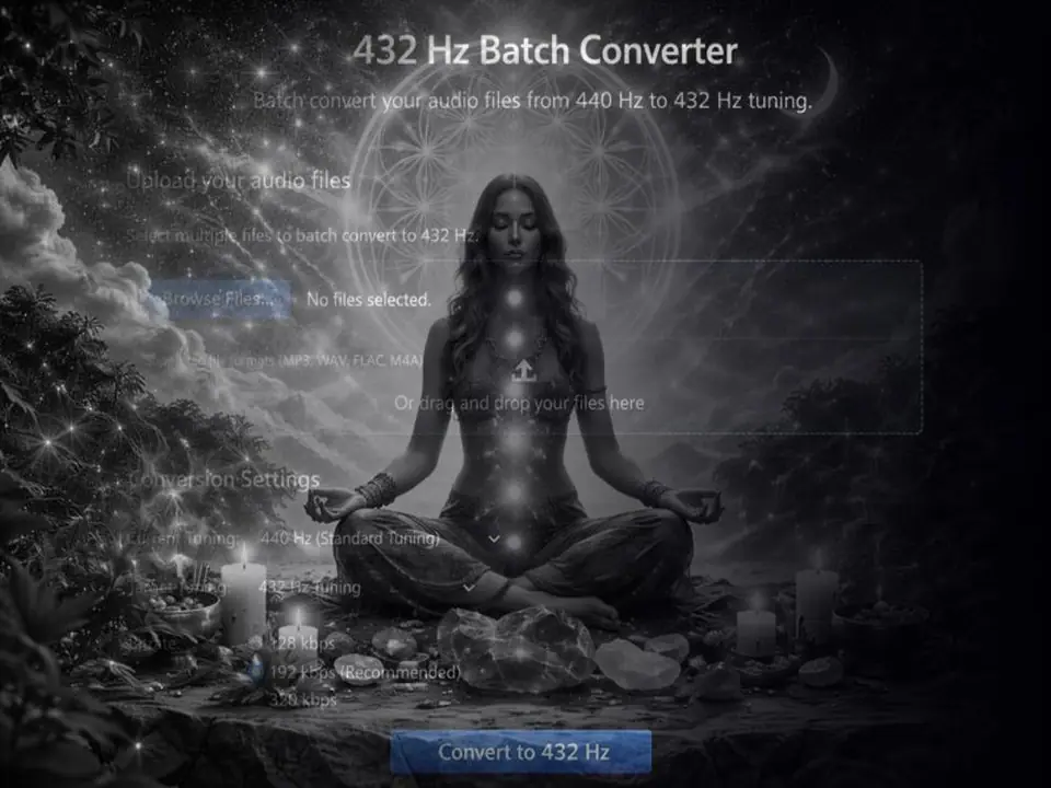 432 Hz File Converter