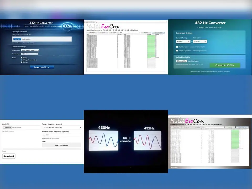 432 Hz Sleep Music Converter