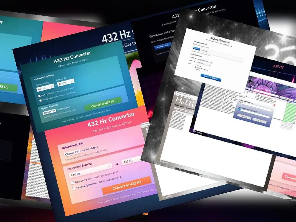 432Hz Conversion Tool