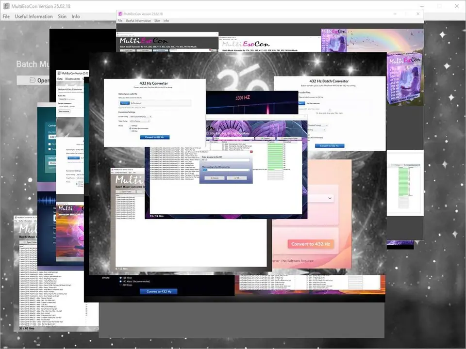 440 to 285Hz Converter