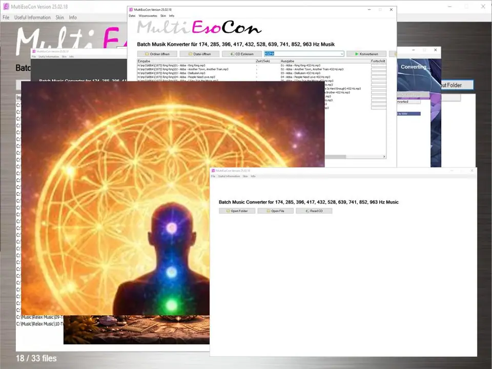 Batch Convert to 528 Hz
