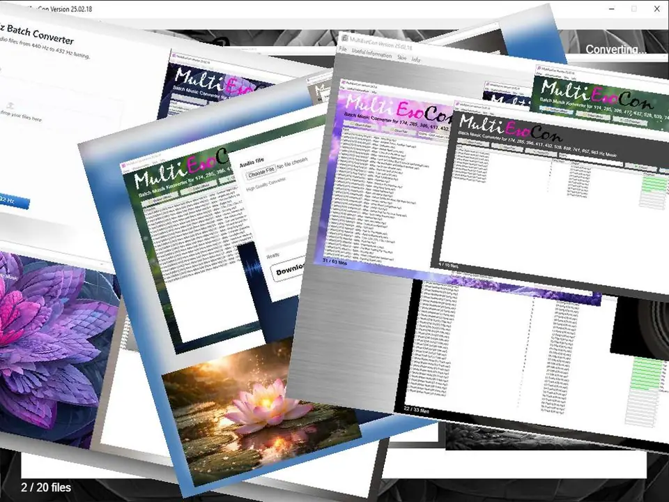 Batch Convert to 963 Hz