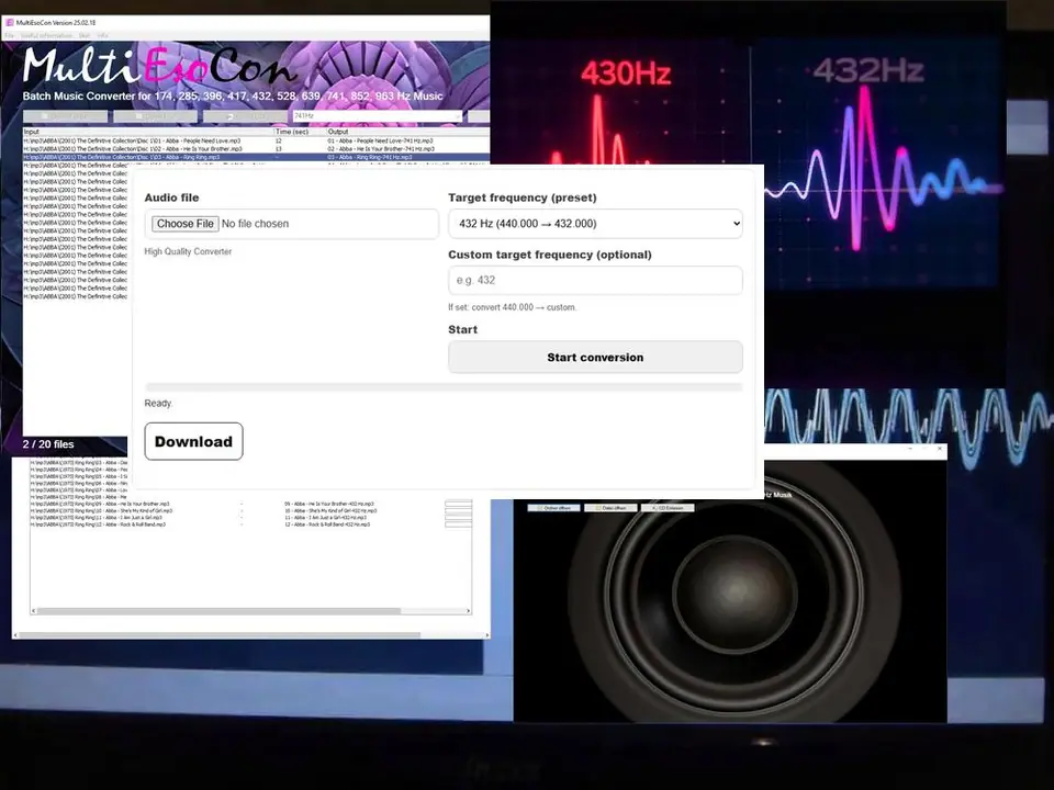 Bulk Convert to 285Hz