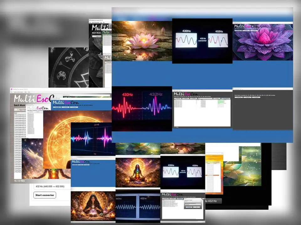 Bulk Convert to 639 Hz