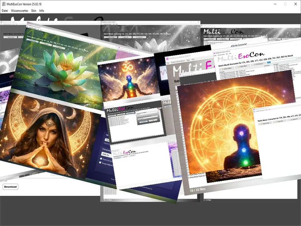 Bulk Convert to 852 Hz