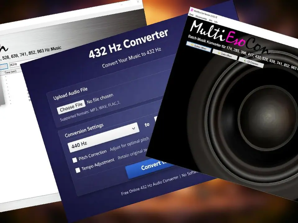 Convert Vocals to 432 Hz