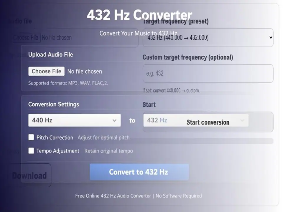 Free 417 Hz Converter