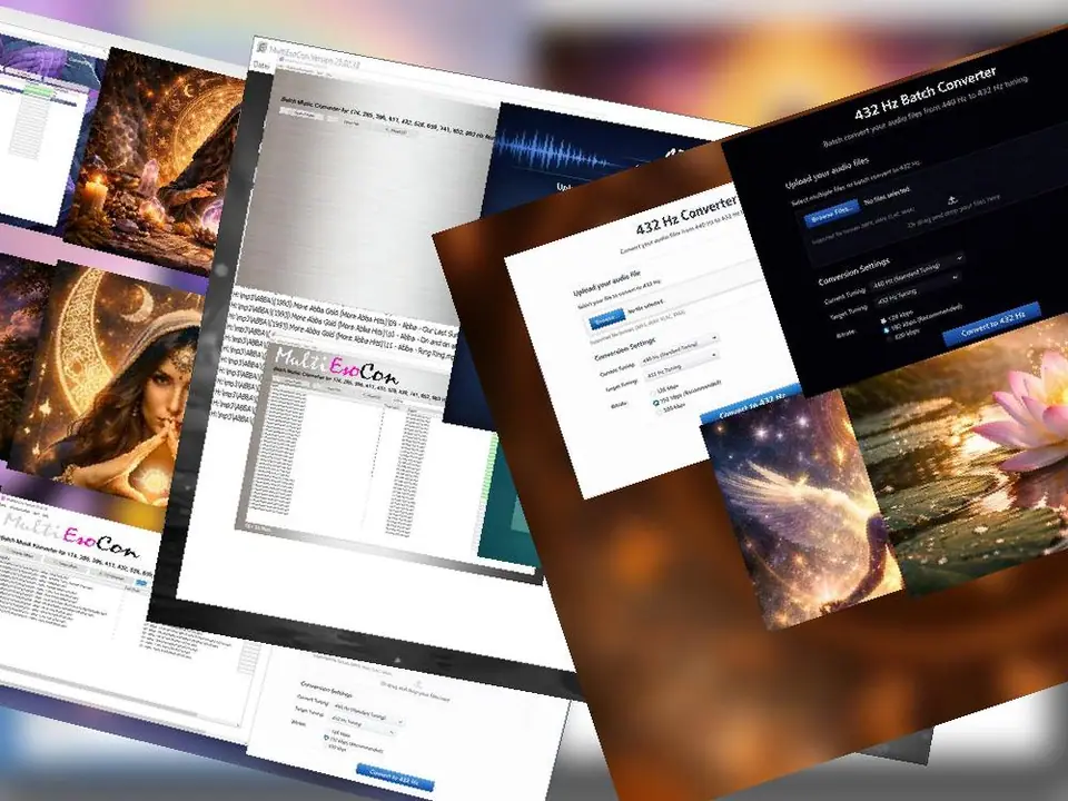 Lossless 432 Hz Converter