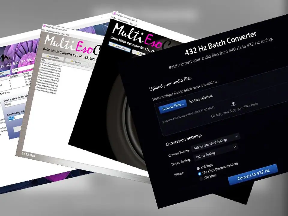 Online 432 Hz Converter